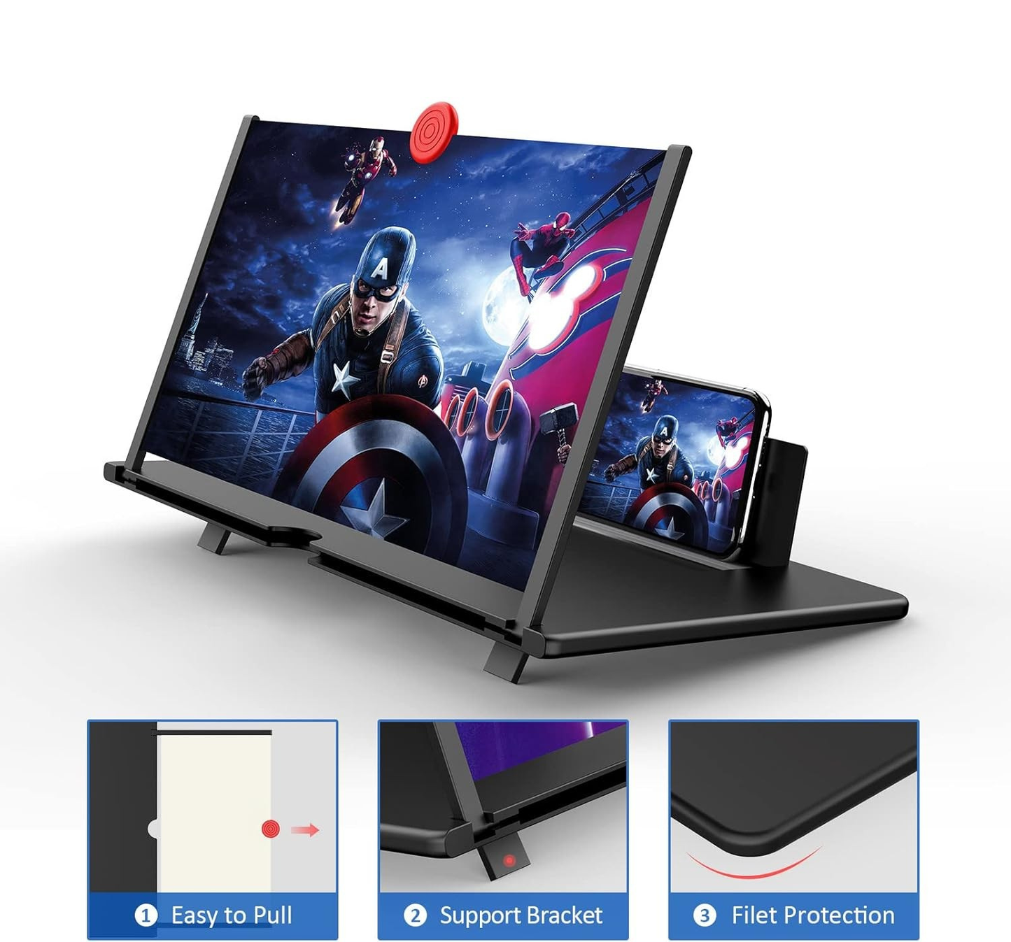 MaxView Pro™ - Phone Screen Magnifier