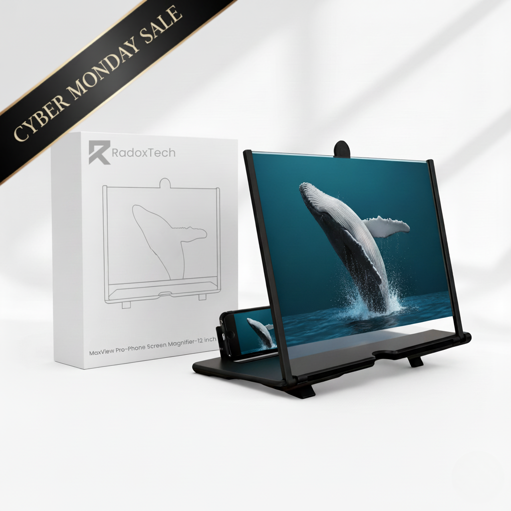 MaxView Pro™ - Phone Screen Magnifier