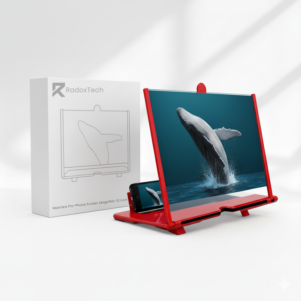 MaxView Pro™ - Phone Screen Magnifier