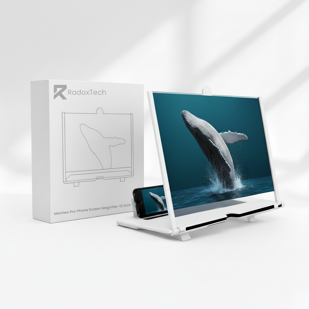 MaxView Pro™ - Phone Screen Magnifier